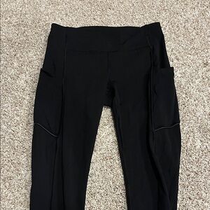 Black Leggings Lululemon with Pockets
